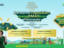 PT Pegadaian kembali menggelar ajang bergengsi Pegadaian Media Awards 2025 dengan semangat baru dan cakupan peserta yang lebih luas. 