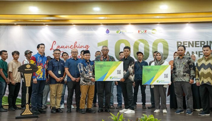 IZI-FOZ meluncurkan program perdana jaminan sosial ketenagakerjaan bagi 1.000 penerima manfaat kolaborasi dengan BPJS.