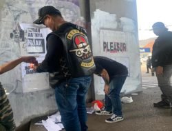 Komunitas motor Reborn Indonesia melalui sayap sosialnya, Reborn for Humanity (RFH), menggelar aksi bertajuk “Jaga Bandung”