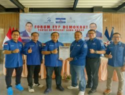 Forum For Your Page (FYP) Partai Demokrat Jawa Barat berlangsung di Soreang, Kabupaten Bandung, Sabtu (27/9/2025).