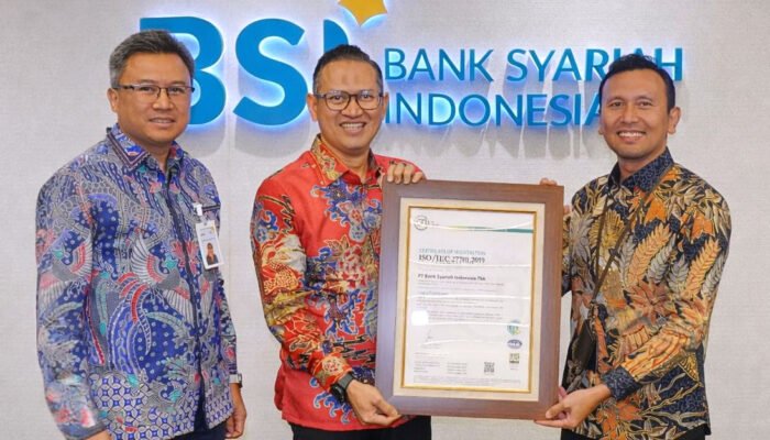 BSI Raih Sertifikasi ISO Global 27701:2019 Untuk Etika Digital dan Pelindungan Data Nasabah