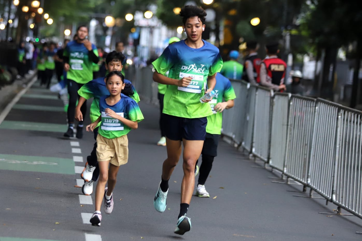 Ribuan peserta ikuti DH Run 2026 yang diselenggarakan di Kota Bandung pada Sabtu, 7 Februari 2026. (Gani Kurniawan)
