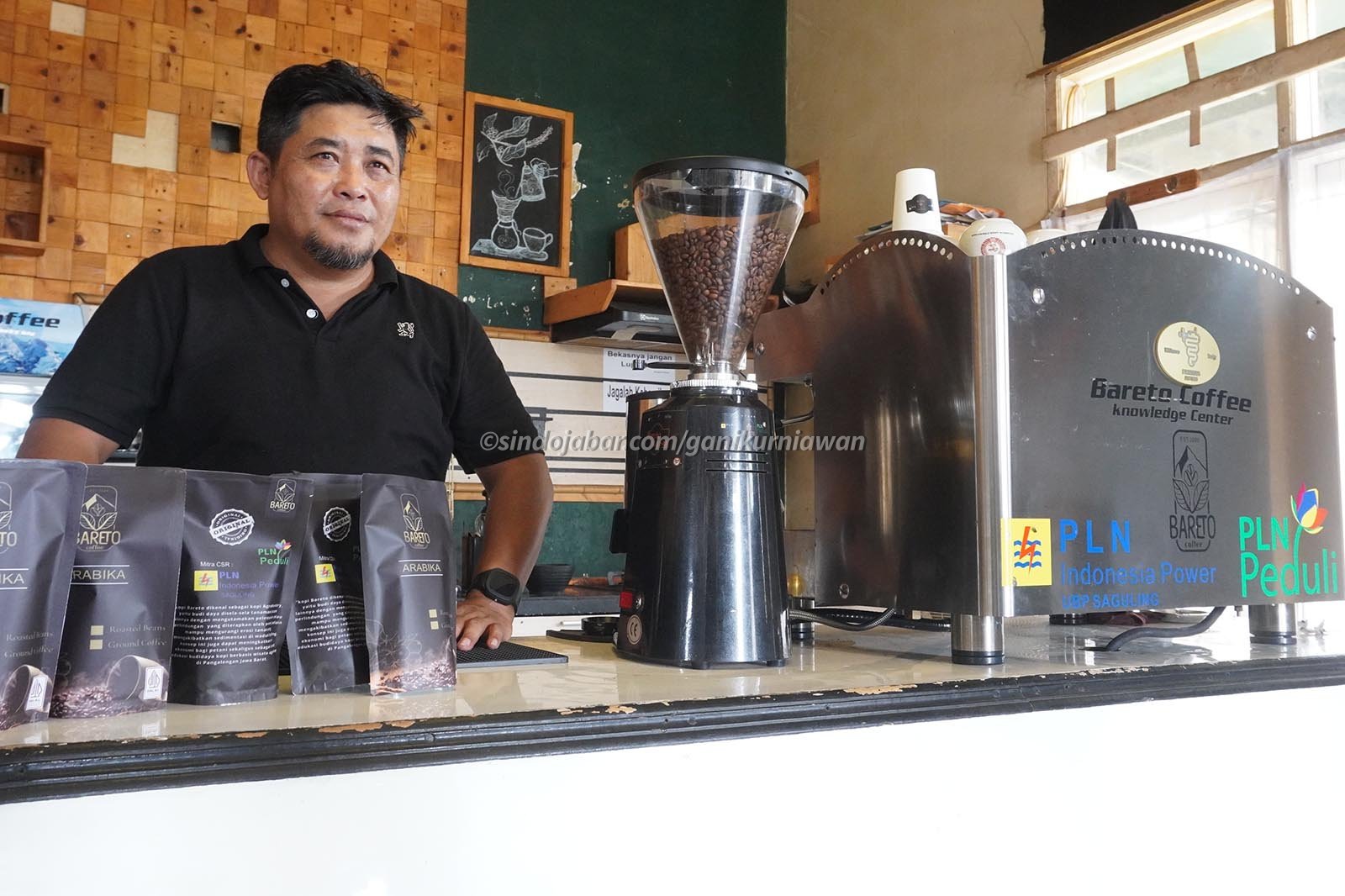 Jamkrindo dukung Bareto Coffee di Pangalengan, Kabupaten Bandung, Jawa Barat, Sabtu (7/2/2026).
