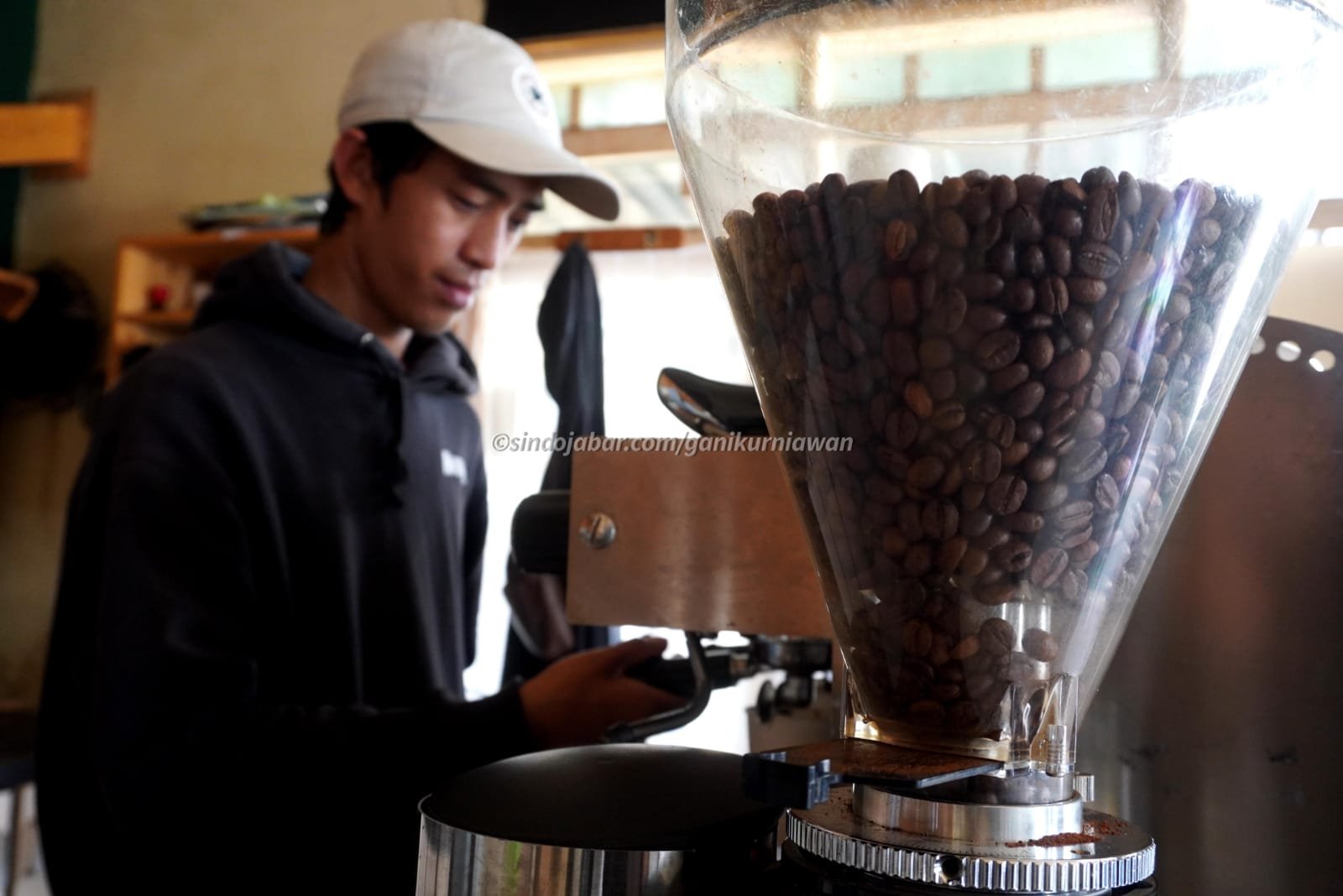 Jamkrindo dukung Bareto Coffee di Pangalengan, Kabupaten Bandung, Jawa Barat, Sabtu (7/2/2026).