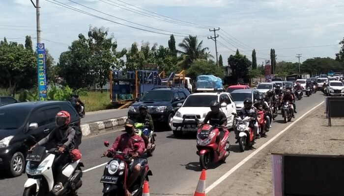 Jalur pantura Indramayu
