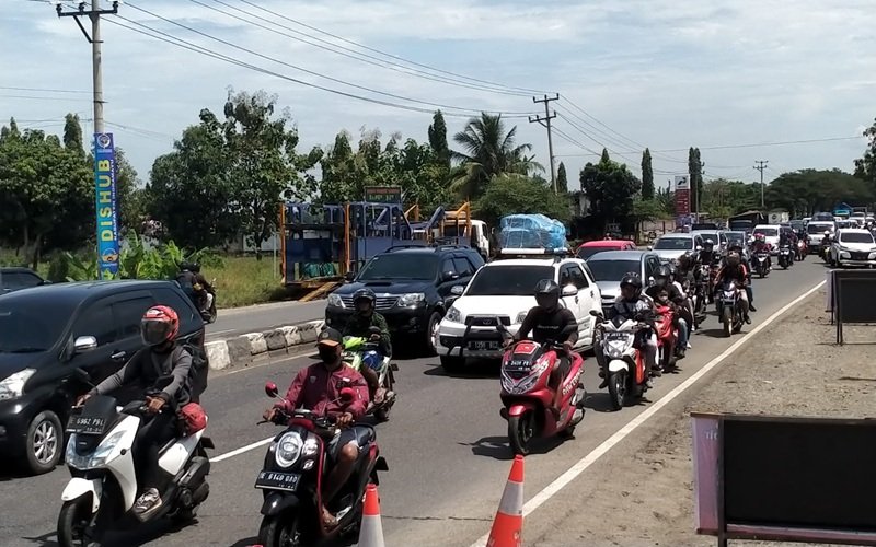 Jalur pantura Indramayu