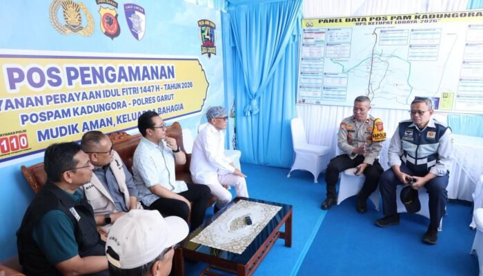 Pantau Kesiapan Arus Mudik 2026 di Posko Cihuni Garut, Komisi IV DPRD Jabar Awasi Kinerja Dishub