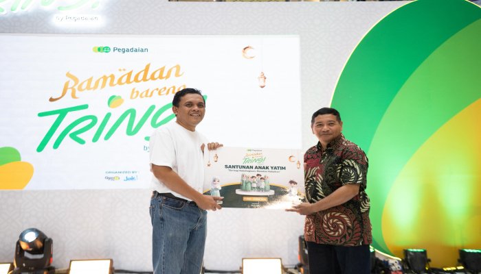 PT Pegadaian Kantor Wilayah X Jawa Barat menggelar aksi sosial bertajuk “Ramadan Bareng Tring! by Pegadaian”