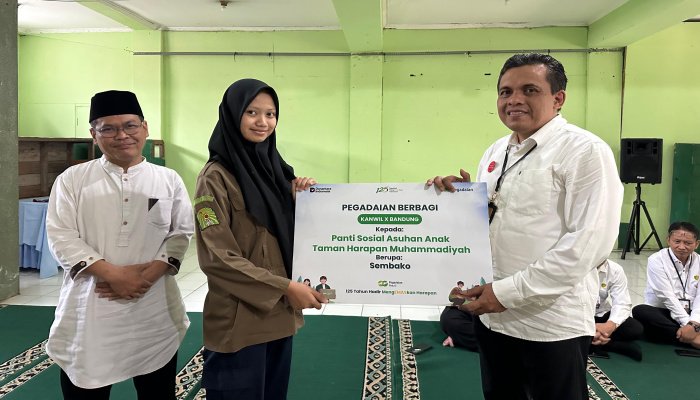 PT Pegadaian Kanwil X Jabar kembali menegaskan komitmen sosialnya melalui program Pegadaian Peduli-Dhuafa 2026.