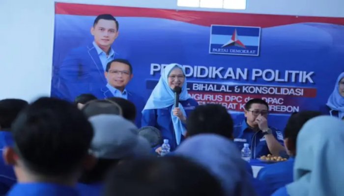 Suasana hangat dan penuh kebersamaan pasca Idulfitri terasa kental dalam kegiatan Halal Bihalal yang digelar Dewan DPC Partai Demokrat.