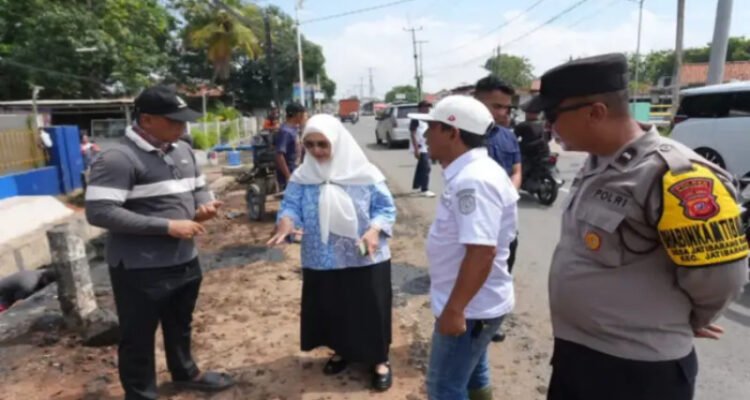 Program Padat Karya Pemprov Jabar di Desa Jatibarang Baru, Indramayu, mulai memberi dampak positif bagi masyarakat.