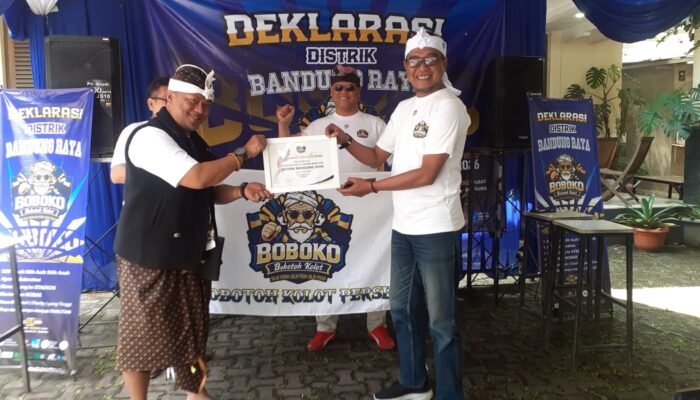 Deklarasi BOBOKO Bandung Raya, Perkuat Silaturahmi dan Dukungan untuk Persib