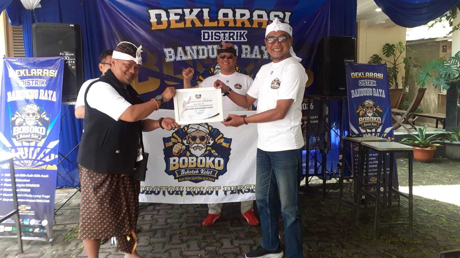 Deklarasi BOBOKO Bandung Raya, Perkuat Silaturahmi dan Dukungan untuk Persib