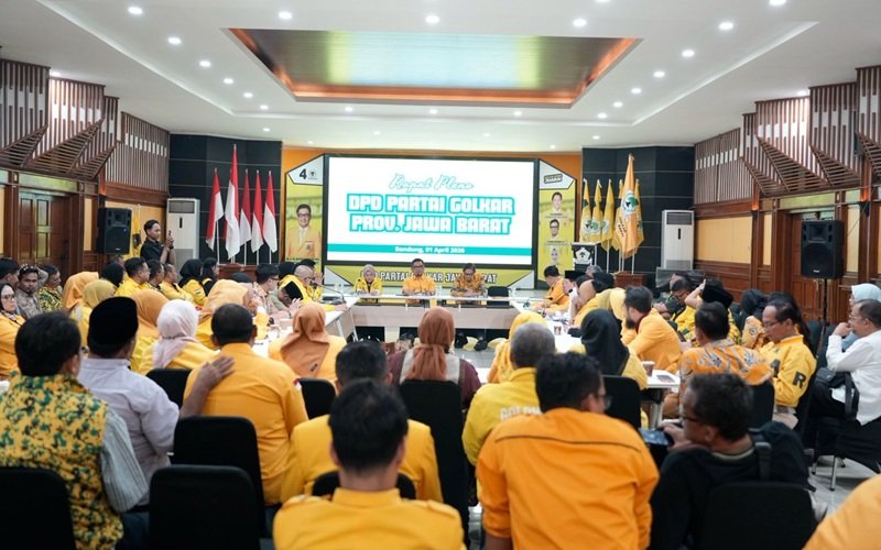Rapat Pleno Golkar Jabar
