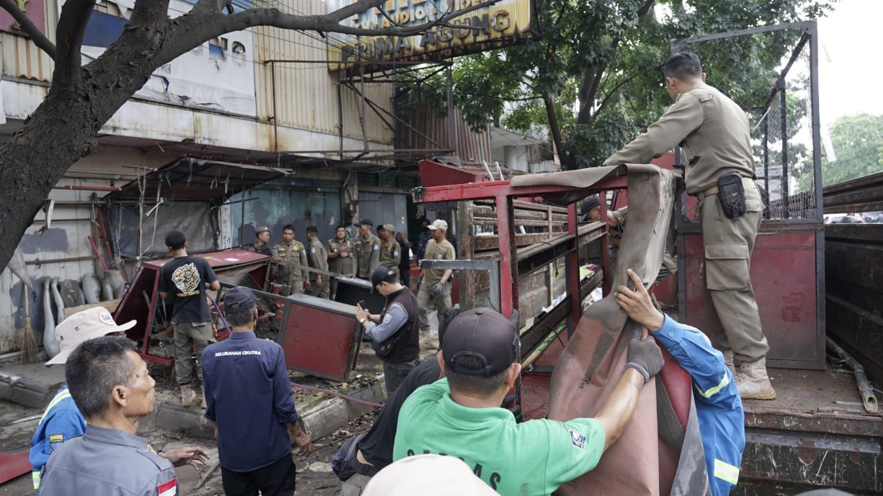PKL di Cicadas Kota Bandung Ditertibkan, Pemkot Lanjutkan Penataan Kawasan