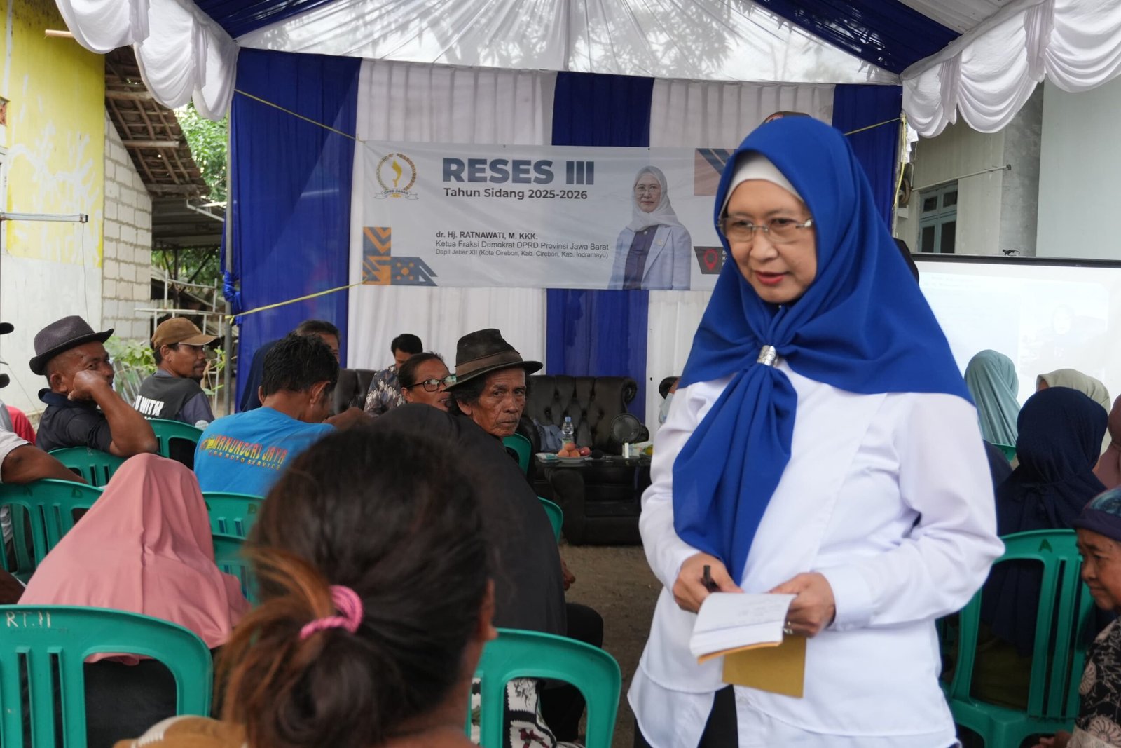 Hj Ratnawati Serap Apresiasi Warga Jatibarang Indramayu, Dorong Perbaikan Infrastruktur dan Penguatan UMKM