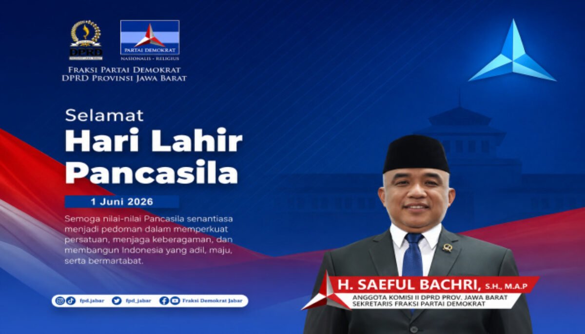 Saeful Bachri mengajak masyarakat mengamalkan nilai-nilai Pancasila sebagai pedoman dalam kehidupan bermasyarakat, berbangsa, dan bernegara. Saeful Bachri mengajak masyarakat mengamalkan nilai-nilai Pancasila sebagai pedoman dalam kehidupan bermasyarakat, berbangsa, dan bernegara.