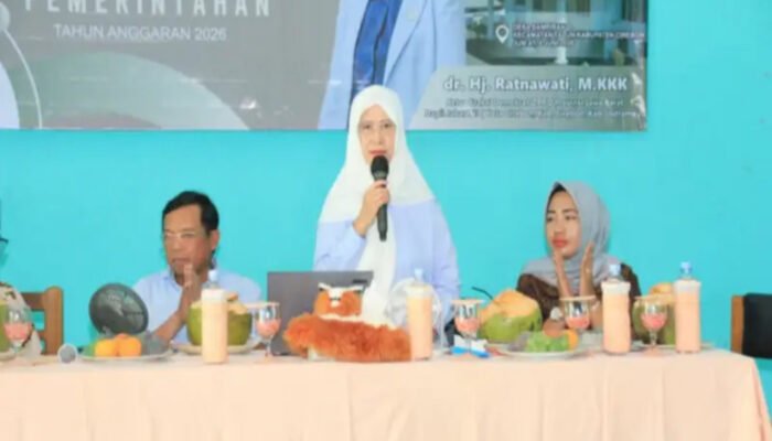 Hj. Ratnawati, melaksanakan kegiatan Pengawasan Penyelenggaraan Pemerintahan di Desa Sampiran, Kecamatan Talun, Kabupaten Cirebon.