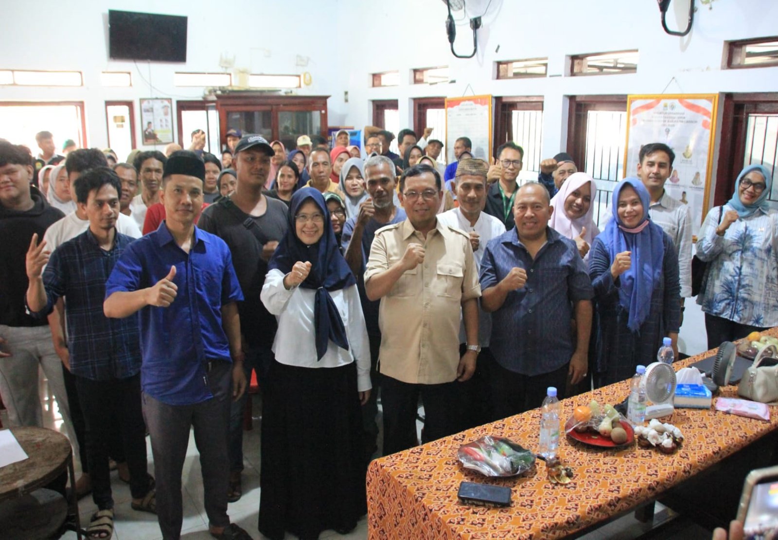 Hj. Ratnawati, kembali turun langsung menemui masyarakat dalam kegiatan Pengawasan Penyelenggaraan Pemerintahan Tahun Anggaran 2026.