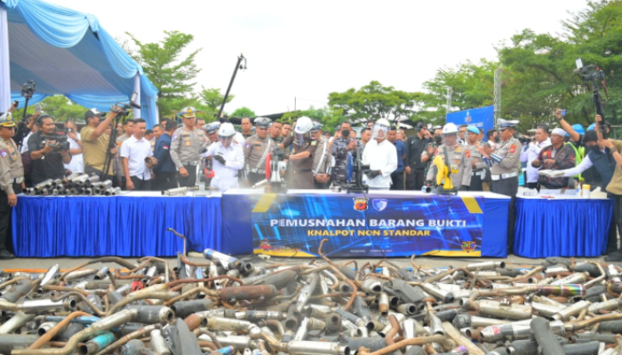 Pemkot Bandung Gandeng Polisi Tertibkan Pengguna Knalpot Brong