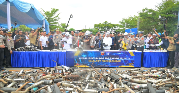 Pemkot Bandung Gandeng Polisi Tertibkan Pengguna Knalpot Brong