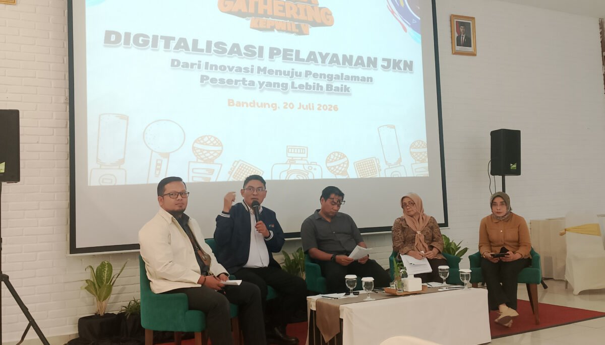 BPJS Kesehatan Kedeputian Wilayah V terus mengakselerasi transformasi digital dalam penyelenggaraan Program Jaminan Kesehatan Nasional (JKN). BPJS Kesehatan Kedeputian Wilayah V terus mengakselerasi transformasi digital dalam penyelenggaraan Program Jaminan Kesehatan Nasional (JKN).