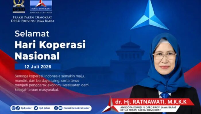 Hj. Ratnawati, mengucapkan selamat memperingati Hari Koperasi Nasional 2026 yang diperingati setiap 12 Juli.