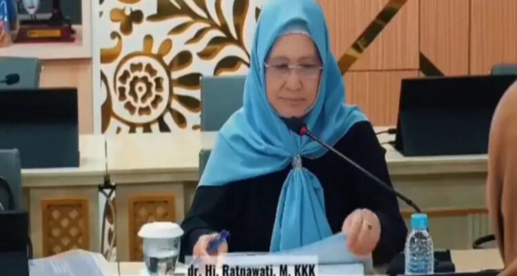 Hj. Ratnawati, menghadiri agenda Komisi III DPRD Provinsi Jawa Barat bersama jajaran PT Tirta Gemah Ripah (TGR), Rabu (15/7/2026).