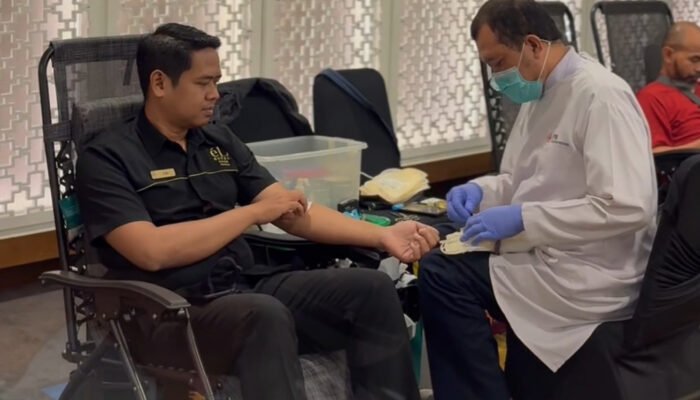 éL Hotel Bandung menggelar Donor Darah sebagai bentuk kepedulian terhadap kesehatan masyarakat dan dukungan ketersediaan stok darah.