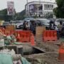 Alat Berat Mogok, Proyek Drainase Jalan Ibrahim Adjie Bikin Macet Parah hingga 2 Hari