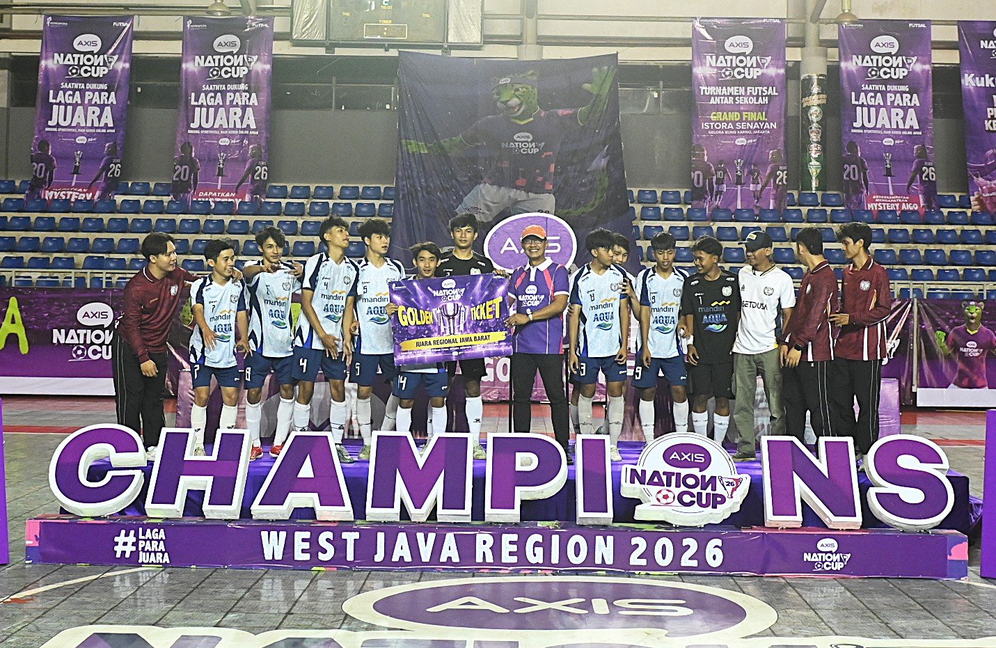 SMAN 21 Bandung Ukir Prestasi, Juara AXIS Nation Cup 2026 Regional Jabar