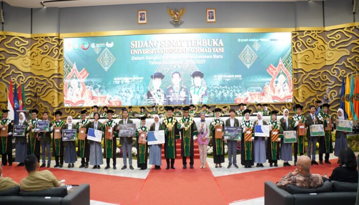 Unjani mengukuhkan 6.120 mahasiswa baru tahun akademik 2026/2027 Momentum tersebut sekaligus menjadi awal perjalanan akademik.