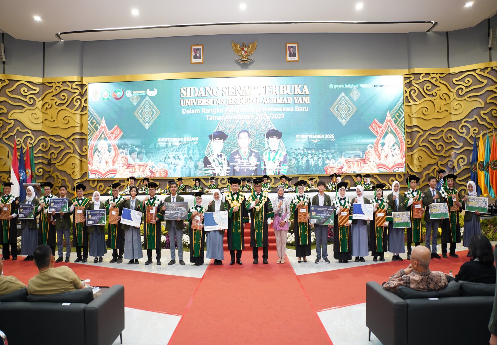 Unjani mengukuhkan 6.120 mahasiswa baru tahun akademik 2026/2027 Momentum tersebut sekaligus menjadi awal perjalanan akademik.