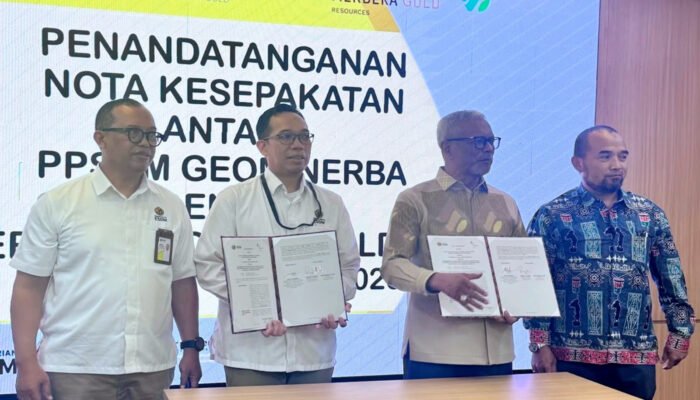 Pusat Pengembangan Sumber Daya Manusia Geologi, Mineral, dan Batubara (PPSDM Geominerba) terus memperkuat sinergi dengan industri.