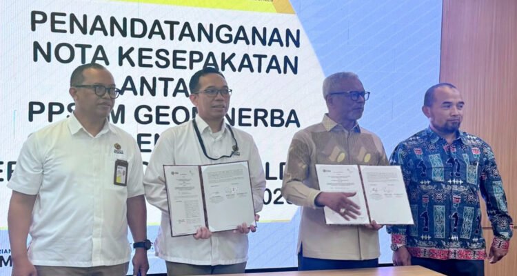 Pusat Pengembangan Sumber Daya Manusia Geologi, Mineral, dan Batubara (PPSDM Geominerba) terus memperkuat sinergi dengan industri.
