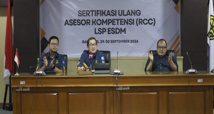 Pusat Pengembangan Sumber Daya Manusia Geologi, Mineral, dan Batubara (PPSDM Geominerba) menyelenggarakan Pelatihan Peningkatan Kompetensi.